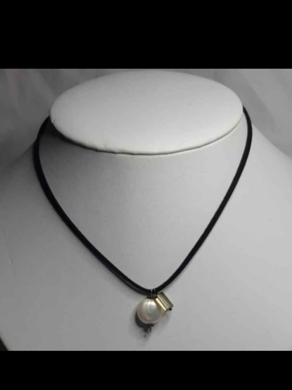 Genuine Coin Pearl with Smokey Quartz Necklace
